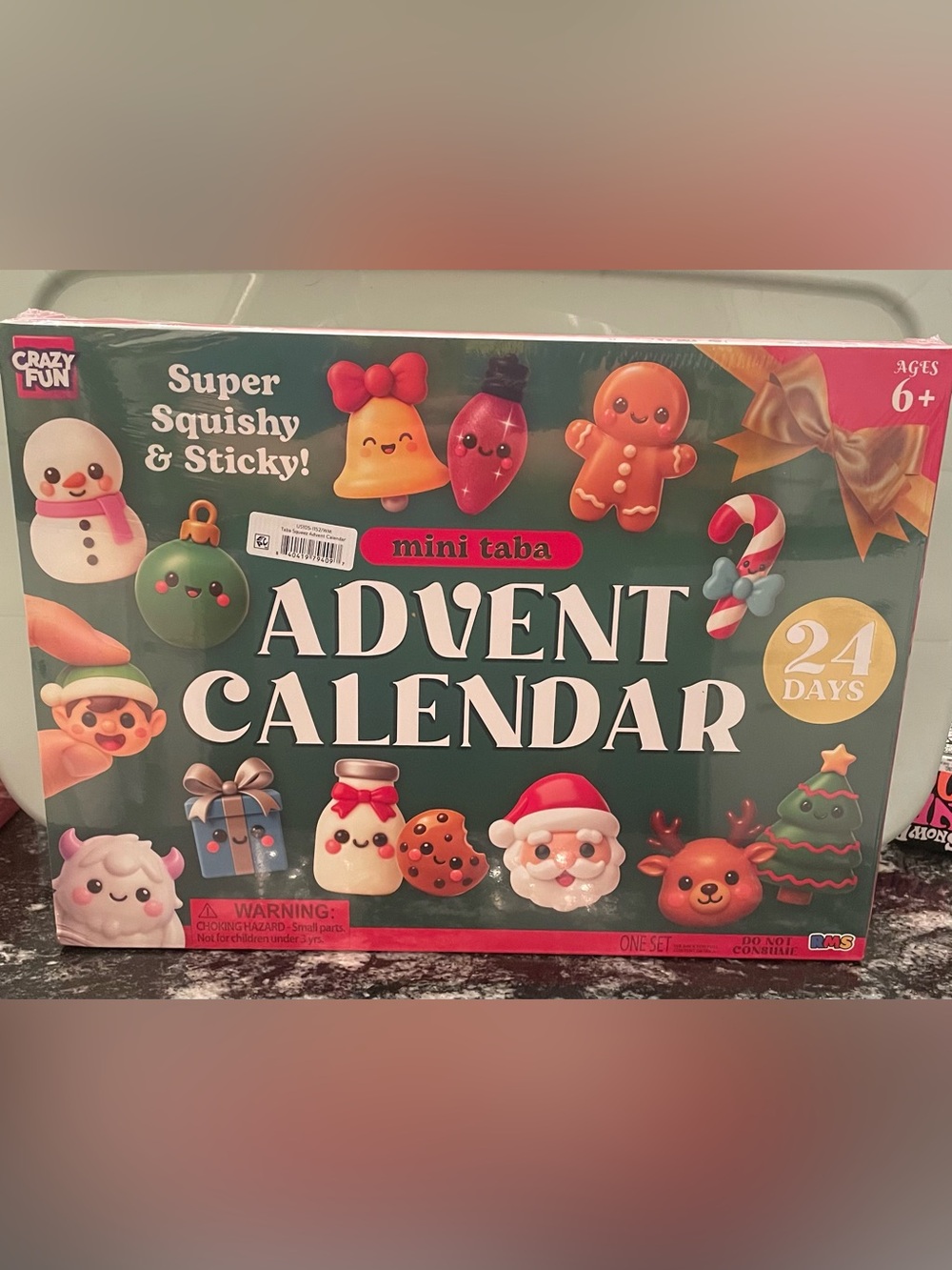 RMS Advent Calendar- 24 mini squishes